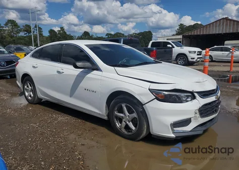 2016 Chevrolet Malibu Ls from USA, damaged, VIN 1G1ZC5ST9GF189444